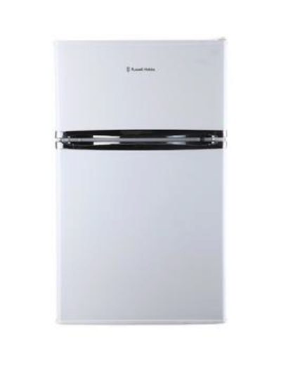 Russell Hobbs Rhucff50W 50Cm Wide Under-Counter Freestanding Fridge Freezer Russell Hobbs Rhucff50W 50Cm Wide Under-Counter Freestanding Fridge Freezer